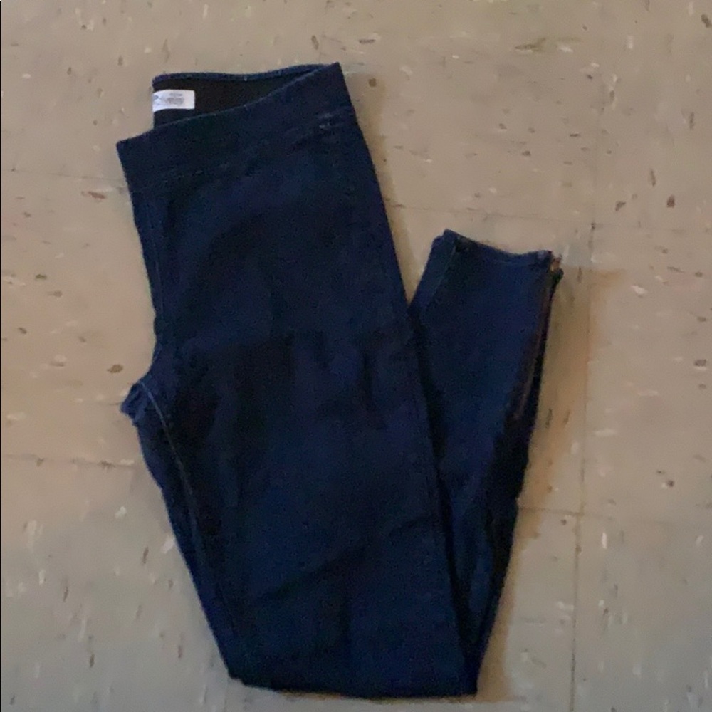 Dark blue no pockets jeggings